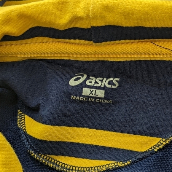 Asics Wallabies Australia Rugby Union XV Hoodie Size XL - Picture 7 of 10